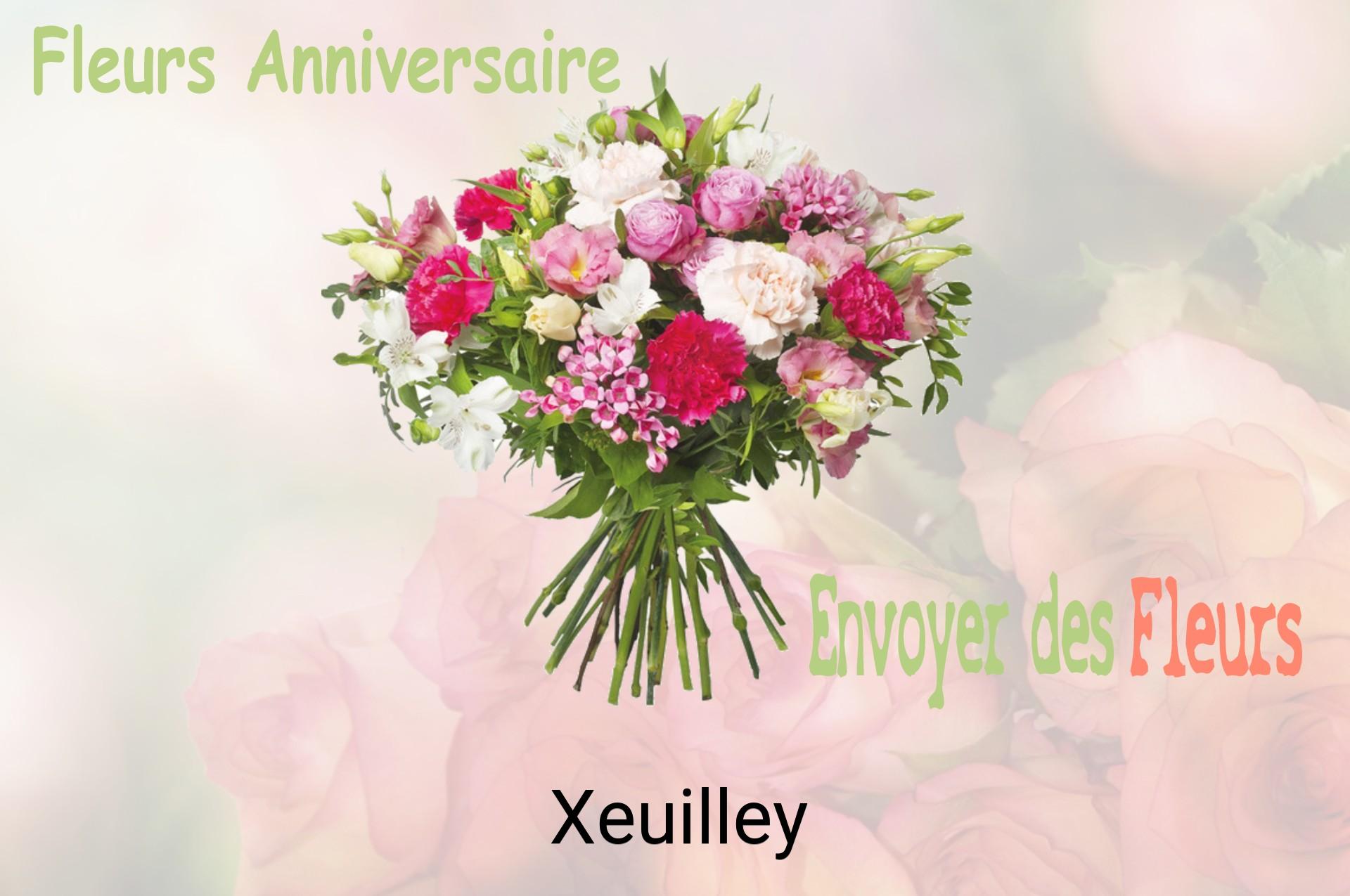 Bouquet de fleurs d’anniversaire livré à Xeuilley