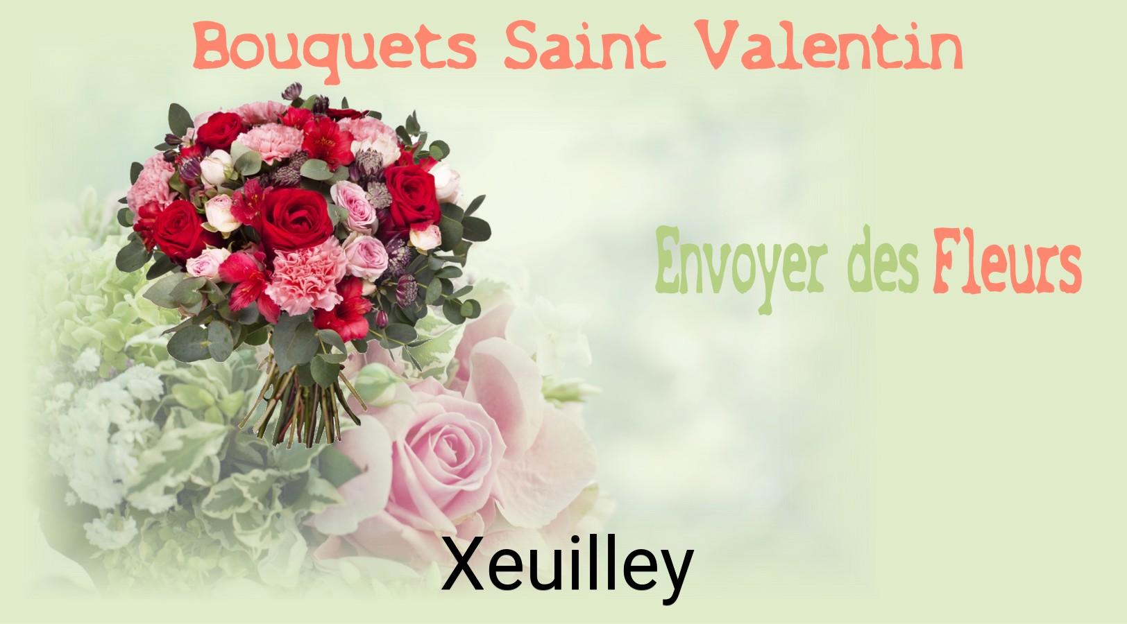 Roses de Saint-Valentin livrées à Xeuilley